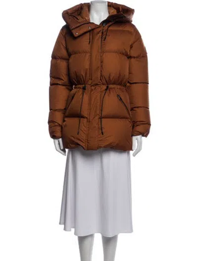 Pre-owned Mackage Nylon Down Jacket In Orange