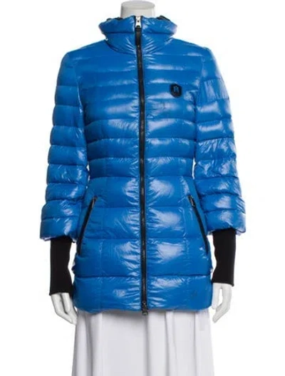 Pre-owned Mackage Nylon Jacket In Blue