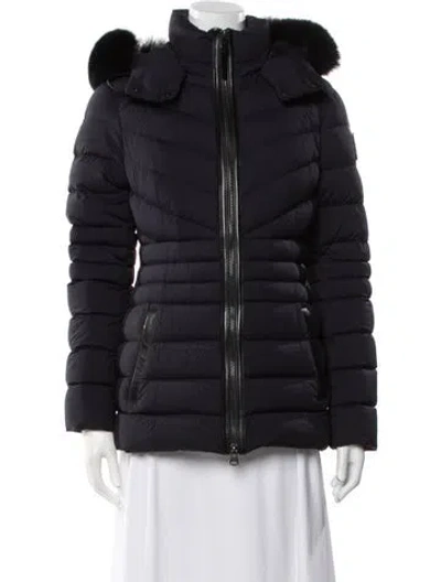 Pre-owned Mackage Nylon Jacket In Blue