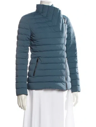 Pre-owned Mackage Nylon Jacket In Blue
