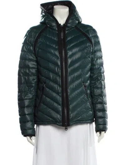 Pre-owned Mackage Nylon Jacket In Green