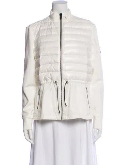 Pre-owned Mackage Nylon Jacket In White