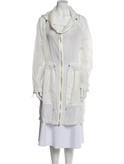 Pre-owned Mackage Nylon Jacket In White