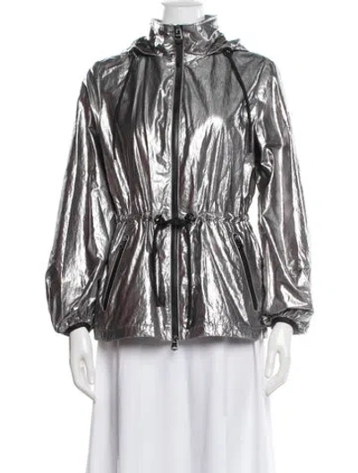 Pre-owned Mackage Nylon Jacket In White