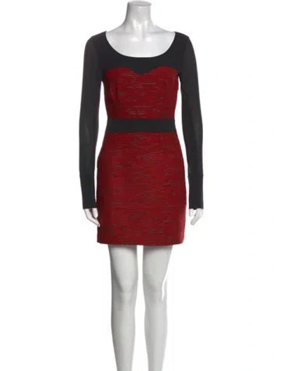 Pre-owned Mackage Nylon Mini Dress In Red