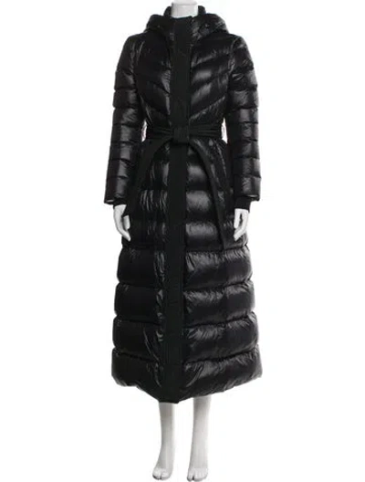 Pre-owned Mackage Nylon Parka In Black