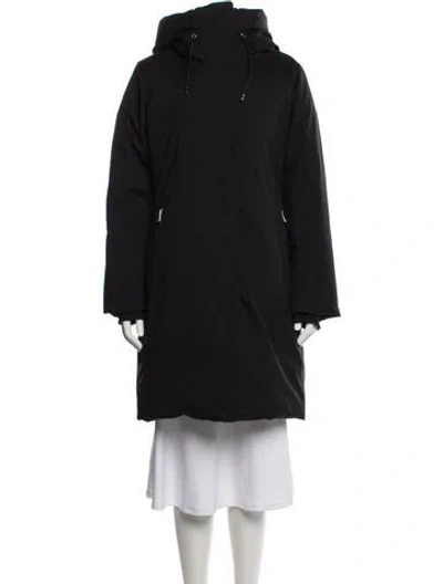 Pre-owned Mackage Nylon Parka In Black