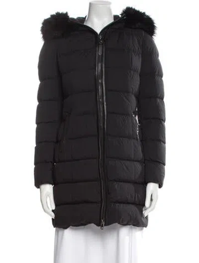 Pre-owned Mackage Nylon Parka In Blue