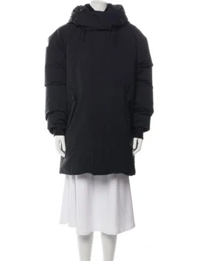 Pre-owned Mackage Nylon Parka In Blue