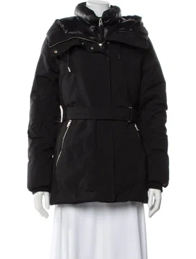 Pre-owned Mackage Nylon Parka In Gray