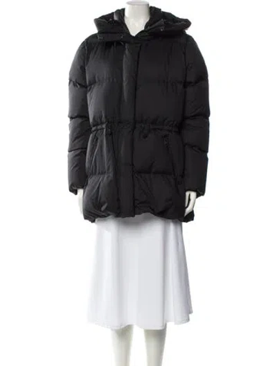 Pre-owned Mackage Nylon Parka W/ Tags In Black