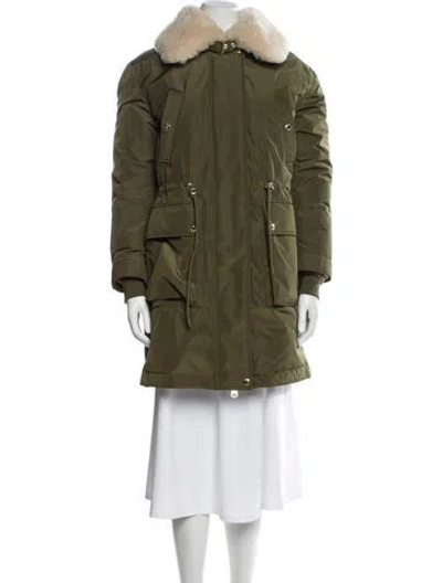 Pre-owned Mackage Nylon Parka W/ Tags In Green