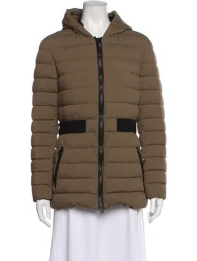 Pre-owned Mackage Nylon Puffer Jacket In Brown