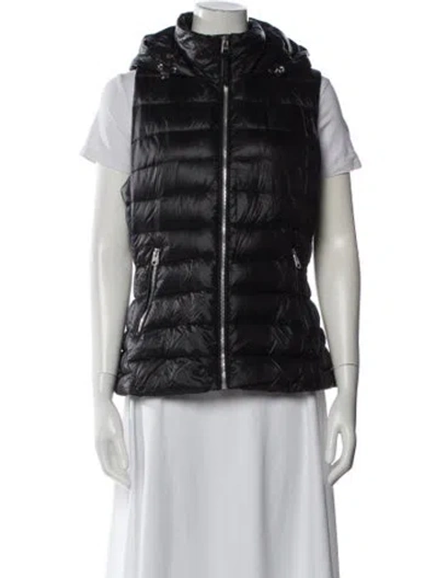Pre-owned Mackage Nylon Vest In Black
