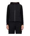 Mackage Oceane-city Long-sleeved Down Jacket In Black