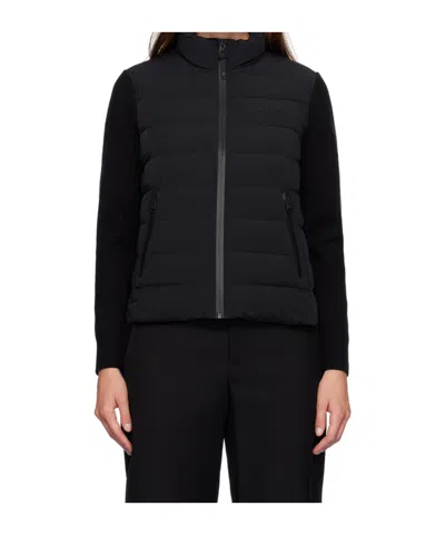 Mackage Oceane-city Long-sleeved Down Jacket In Black