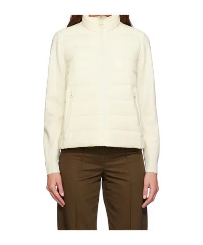 Mackage Oceane-city Zipper Down Jacket In White