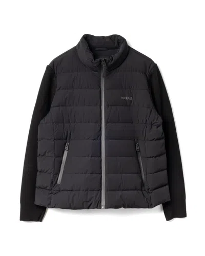 Mackage Oceane Mixed-media Light Down Jacket In Multi