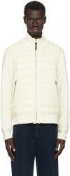 Mackage Off-white Collin-r Down Bomber Jacket In Cream C0253