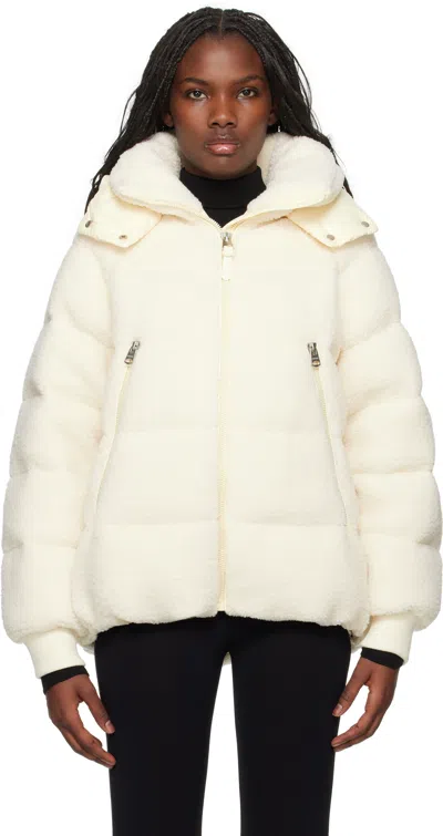 Mackage Off-white Edana Down Jacket In C0253 Cream