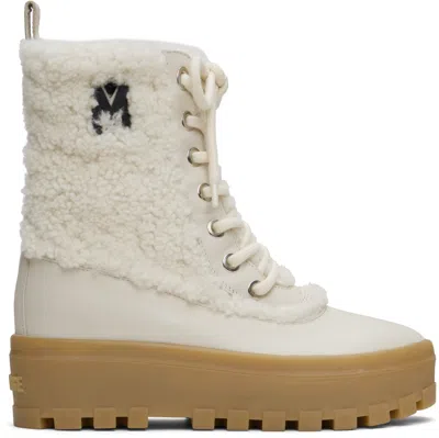 Mackage Off-white Hero-wsh Boots In Cream
