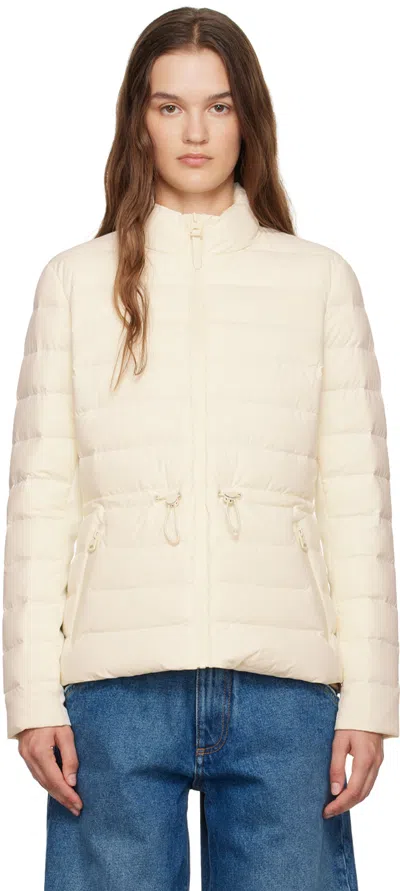 Mackage Off-white Jacey-city Down Jacket In C0253 Cream