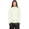 Mackage Off-white Gladys Knit Half-zip Pullover Sweater In White