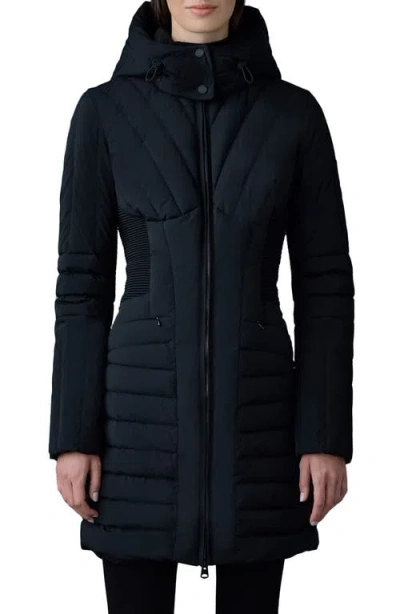 Mackage Oksana Hooded Down Coat In Black