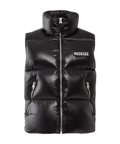 Mackage Padded Gilet-jacket In Black