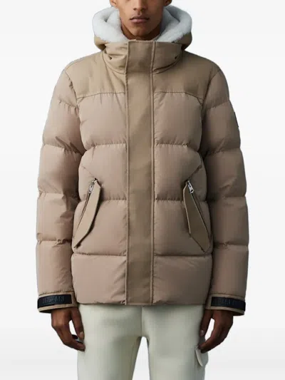 Mackage Riley Padded Jacket In Brown