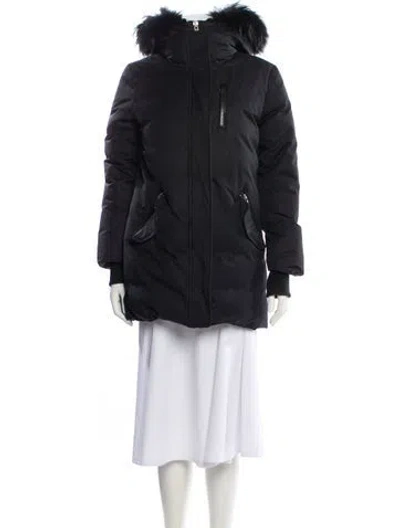 Pre-owned Mackage Parka In Black
