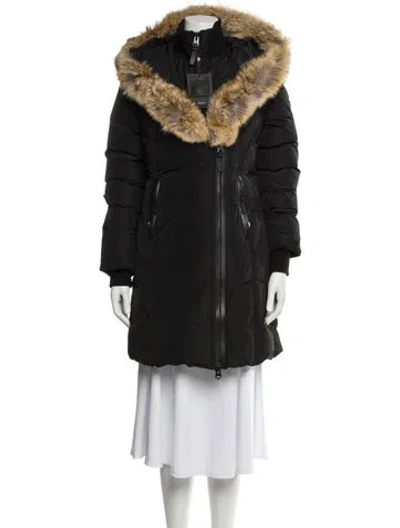 Pre-owned Mackage Parka In Black