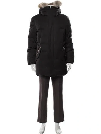 Pre-owned Mackage Parka In Black