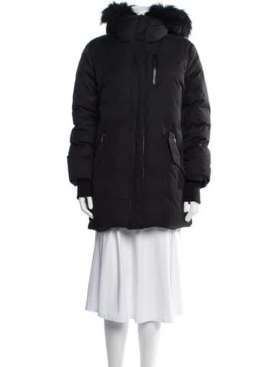 Pre-owned Mackage Parka In Black