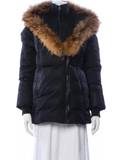 Pre-owned Mackage Parka In Blue