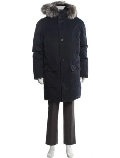 Pre-owned Mackage Parka In Blue