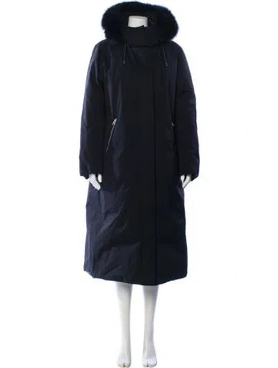 Pre-owned Mackage Parka In Blue