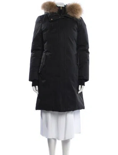 Pre-owned Mackage Parka In Blue