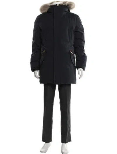 Pre-owned Mackage Parka In Blue