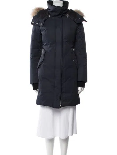 Pre-owned Mackage Parka In Blue