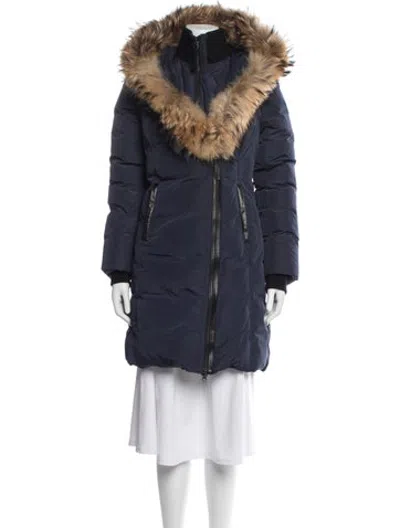 Pre-owned Mackage Parka In Blue