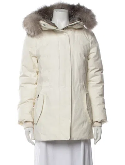 Pre-owned Mackage Parka In Brown/neutrals