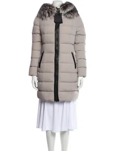 Pre-owned Mackage Parka In Gray