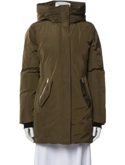 Pre-owned Mackage Parka In Green