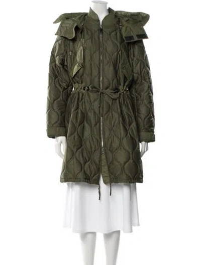 Pre-owned Mackage Parka In Green