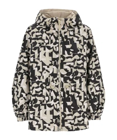 Mackage Pattern Print Casual Jacket In Black
