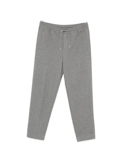 Mackage Pinstripe Drawstring Tousers In Gray