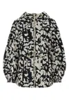 Mackage Printed Polyester Reversibile Delia Windbreaker In Black