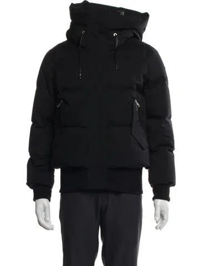 Pre-owned Mackage Puffer Coat In Black