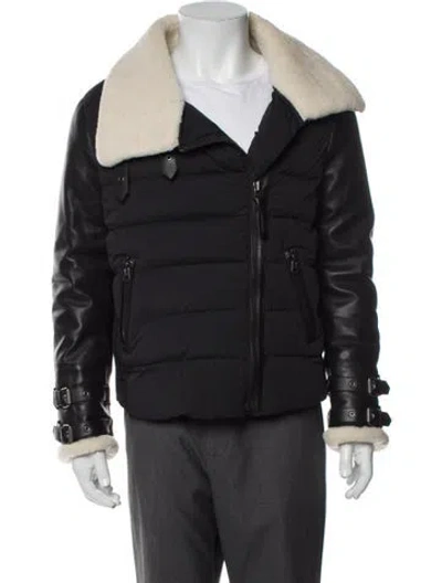 Pre-owned Mackage Puffer Coat In Black
